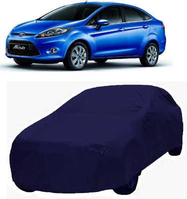 MoTRoX Car Cover For Ford Fiesta Classic (Without Mirror Pockets)(Blue)