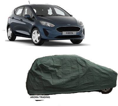 COVERPLANET Car Cover For Ford Fiesta Old (Without Mirror Pockets)(Green)