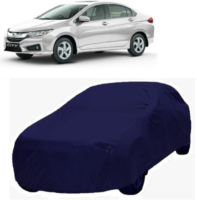 MoTRoX Car Cover For Honda City ZX (Without Mirror Pockets)(Blue)