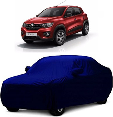 MoTRoX Car Cover For Renault Kwid (With Mirror Pockets)(Blue)