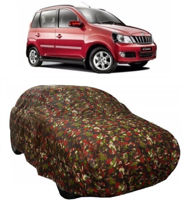 MoTRoX Car Cover For Mahindra Quanto (With Mirror Pockets)(Multicolor)