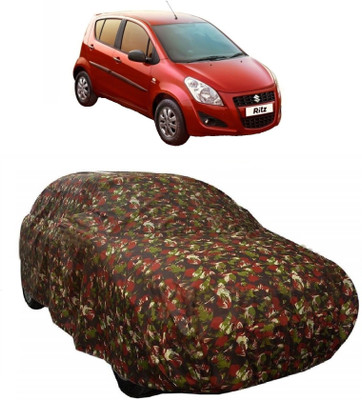 MoTRoX Car Cover For Maruti Suzuki Ritz (With Mirror Pockets)(Multicolor)