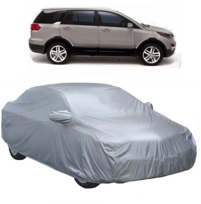 MoTRoX Car Cover For Tata Hexa (With Mirror Pockets)(Silver)