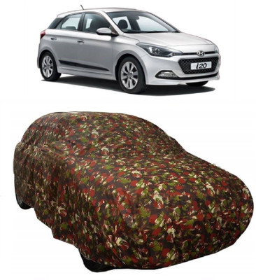 MoTRoX Car Cover For Hyundai Elite i20 (With Mirror Pockets)(Multicolor)