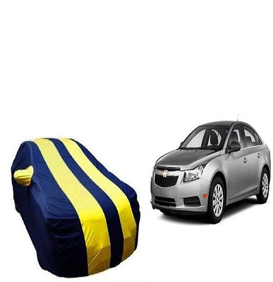 Frap Car Cover For Chevrolet Cruze (With Mirror Pockets)(Yellow, Blue)