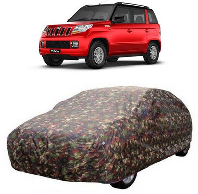 AAMANG Car Cover For Mahindra TUV300 (Without Mirror Pockets)(Multicolor)