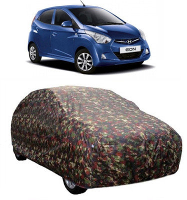 MoTRoX Car Cover For Hyundai Eon (Without Mirror Pockets)(Multicolor)