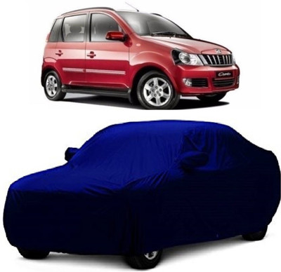 MoTRoX Car Cover For Mahindra Quanto (With Mirror Pockets)(Blue)