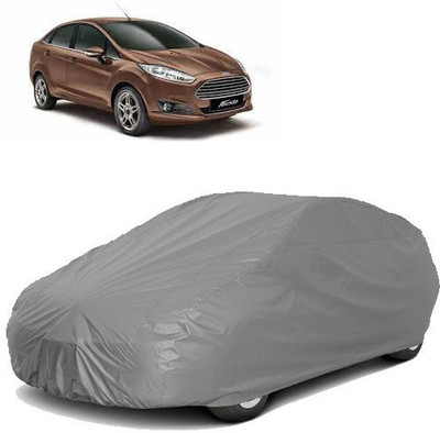 Royalrich Car Cover For Ford Fiesta (Without Mirror Pockets)(Grey)