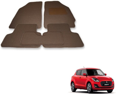 MOCKHE Fabric Standard Mat For  Maruti Suzuki New Swift(Beige)