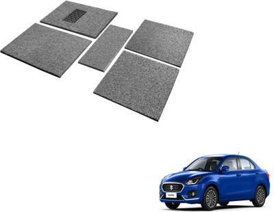 MOCKHE PVC (Polyvinyl Chloride), Plastic Standard Mat For  Maruti Suzuki New Dzire(Black, Grey)