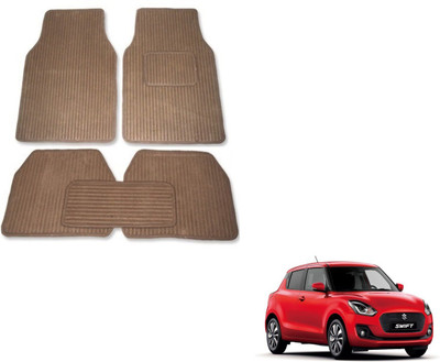 Auto Hub Fabric Standard Mat For  Maruti Suzuki New Swift(Beige)