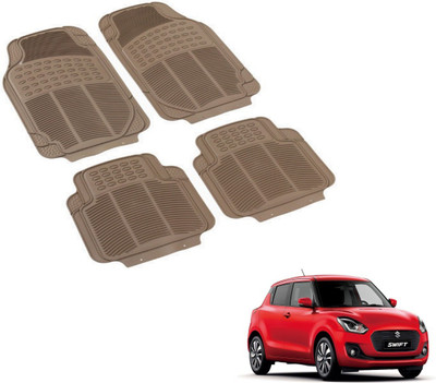 MOCKHE PVC (Polyvinyl Chloride) Standard Mat For  Maruti Suzuki New Swift(Beige)