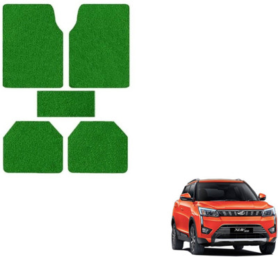 Auto Hub PVC (Polyvinyl Chloride), Plastic Standard Mat For  Mahindra XUV(Green)
