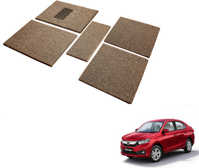 MOCKHE PVC (Polyvinyl Chloride), Plastic Standard Mat For  Honda Amaze(Black, Beige)