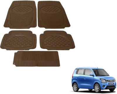 MOCKHE PVC (Polyvinyl Chloride), Plastic Standard Mat For  Maruti Suzuki WagonR(Beige)