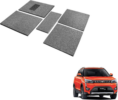 Auto Hub PVC (Polyvinyl Chloride), Plastic Standard Mat For  Mahindra XUV(Black, Grey)