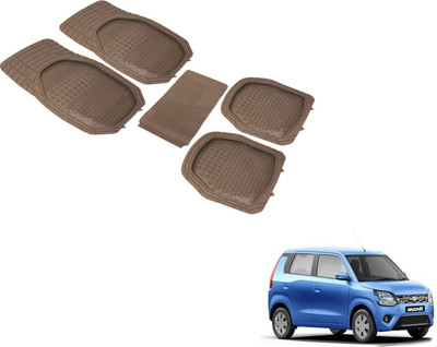 MOCKHE PVC (Polyvinyl Chloride), Plastic Standard Mat For  Maruti Suzuki WagonR(Beige)