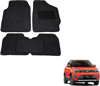 Auto Hub Fabric Standard Mat For  Mahindra XUV(Black)