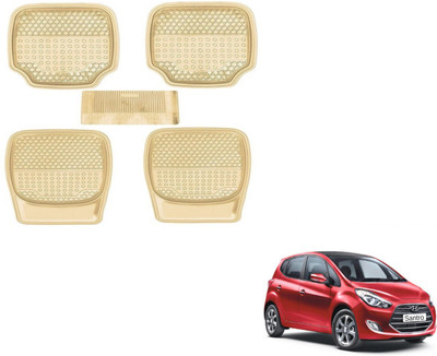 MOCKHE PVC (Polyvinyl Chloride), Plastic Standard Mat For  Hyundai Santro(Beige)