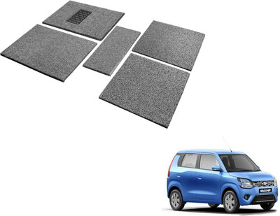 MOCKHE PVC (Polyvinyl Chloride), Plastic Standard Mat For  Maruti Suzuki WagonR(Black, Grey)