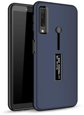 Binzokase Back Cover for Samsung Galaxy A7 2018 Edition(Blue, Rugged Armor, Pack of: 1)