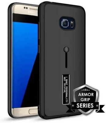 Binzokase Back Cover for Samsung Galaxy S7 Edge(Black, Rugged Armor, Pack of: 1)