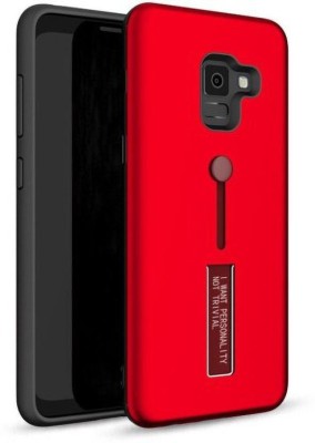Binzokase Back Cover for Samsung Galaxy J6(Red, Rugged Armor, Pack of: 1)