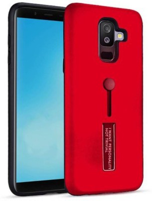 Binzokase Back Cover for Samsung Galaxy J8(Red, Rugged Armor, Pack of: 1)