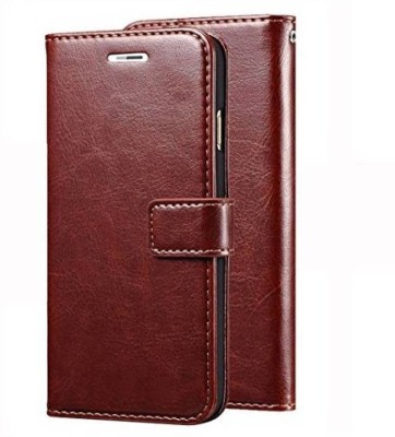 VARAJ Flip Cover for Mi Redmi Note 4(Brown, Pack of: 1)