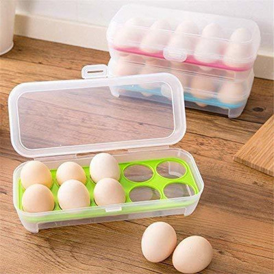 Budwill Plastic Egg Container  - 10 ml(Multicolor)