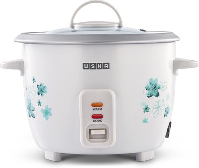 Usha MC – 3718 Electric Rice Cooker(1.8 L, White)