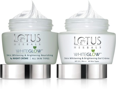 LOTUS Herbals White Glow Skin Whitening & Brightening Nourishing Night Cream 60 g(2 x 60 g)