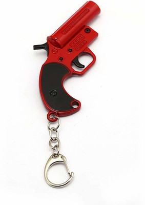 gtrp PUBG Flare Gun- metal- Pack of 1 - special edition Key Chain Key Chain