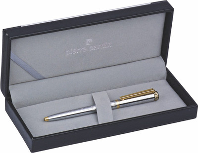 PIERRE CARDIN Majesty White Gold Ball Pen(Ink Color - Blue)