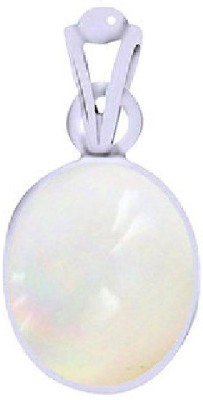 Jaipur Gemstone Jaipur Gemstone - Opal pendant natural & original gemstone Opal silvre Plated Pendant For Astrological Purpose Silver Opal Sterling Silver