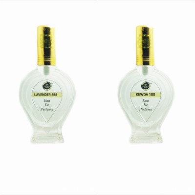 The perfume Store LEVENDER 555 & KEWDA 100(pack of 2) Eau de Parfum  -  120 ml(For Men & Women)