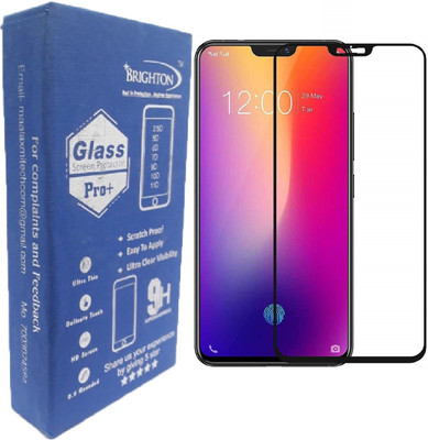 BRIGHTRON Edge To Edge Tempered Glass for VIVO X21(Pack of 1)