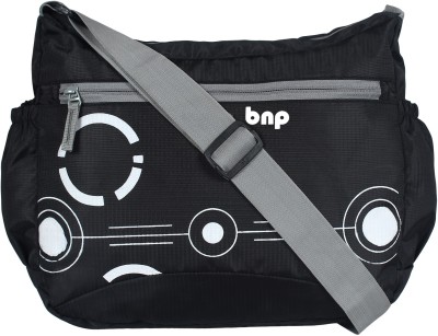 BAGS N PACKS Black, White Sling Bag Sling bag Cross Body Bag Messenger bag for Men & Women