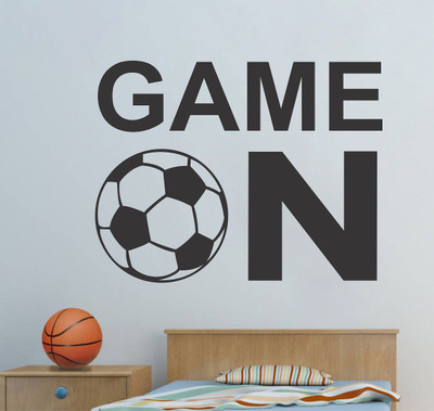 Littlebuds 50 cm Game On Removable Sticker(Pack of 1)