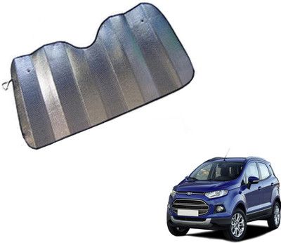 MOCKHE Dashboard Sun Shade For Ford Ecosport(Silver)