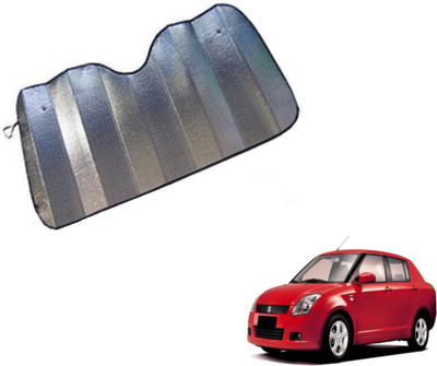 MOCKHE Dashboard Sun Shade For Maruti Suzuki Swift Dzire(Silver)