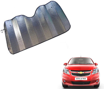 MOCKHE Dashboard Sun Shade For Chevrolet UVA(Silver)
