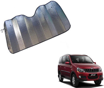MOCKHE Dashboard Sun Shade For Mahindra Xylo(Silver)