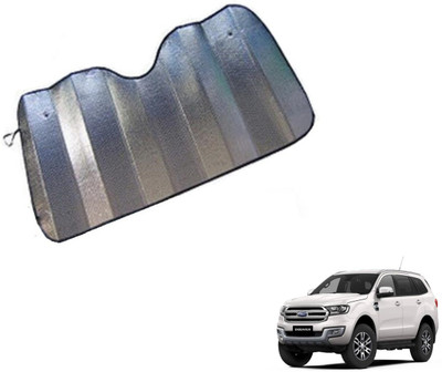 MOCKHE Dashboard Sun Shade For Ford Endeavour(Silver)