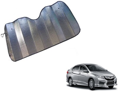 MOCKHE Dashboard Sun Shade For Honda New City(Silver)