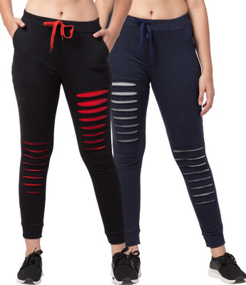 Bluecon Solid Women Multicolor Track Pants