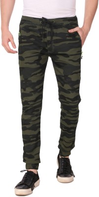 Plus91 Relaxed Men Green, Black, Grey Trousers