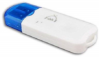 Presha BT-03 USB Bluetooth Receiver Dongle with Mic (White) USB Adapter(White)
