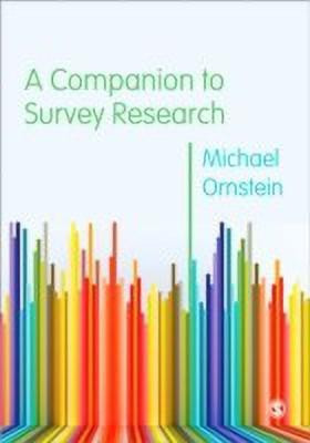 A Companion to Survey Research(English, Paperback, Ornstein Michael D.)